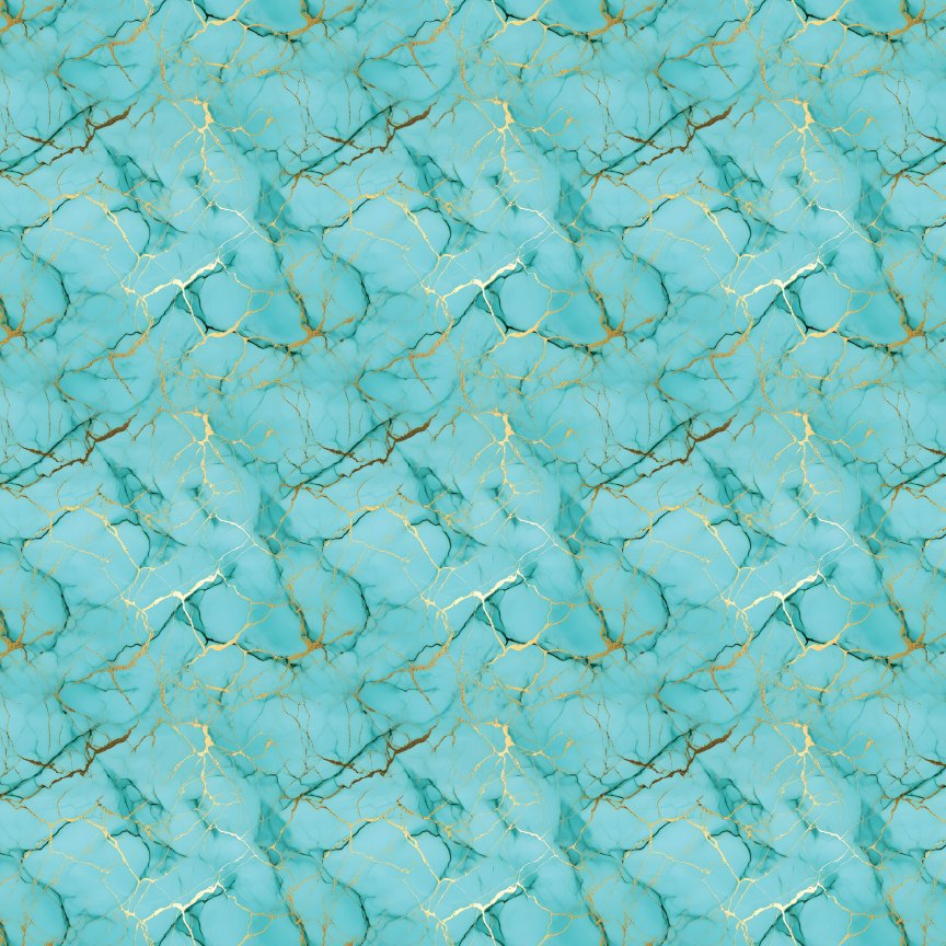 Bright Turquoise Stone Pattern Acrylic Sheets - CMB Pattern Acrylic
